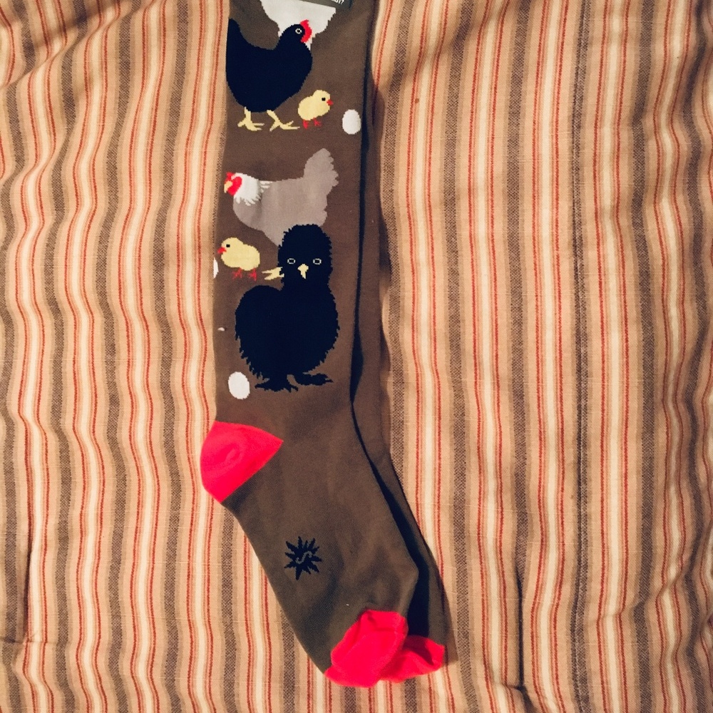 Knee high chicken socks